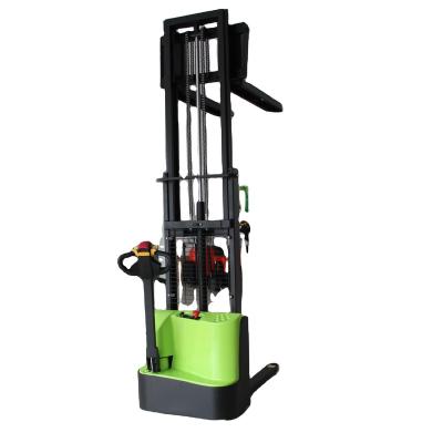 China China Good Quality Hotels Walkie Stacker 1000kg 1500kg Battery For Electric Pallet Stacker for sale