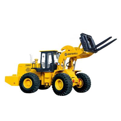 China Hotel Construction Machinery Parts 18 Ton Telescopic Front End Loader Forklift For Sale Eastwerll Loader ES918F for sale