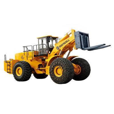 China Hotel Construction Machinery 42 Ton Front Wheel Telescopic Loader Forklift For Equipment Eastwell Heavy Loader ES942F for sale