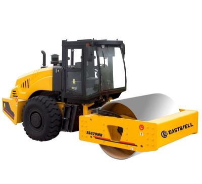 China Best Selling Hotels 18 Ton Road Roller Eastwell ES618MH Single Drum Small Road Roller Compactor For Sale for sale