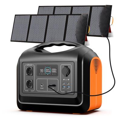 China Type C Large capacity AC 220v IPStank1800W energy storage generators with SOS flashlight for sale