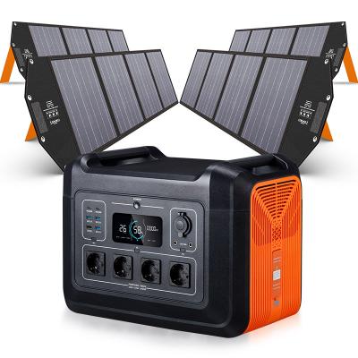 China Type C Newest best sell  240v uk plug solar  IPStank portable power station  for outdoor  camping for sale