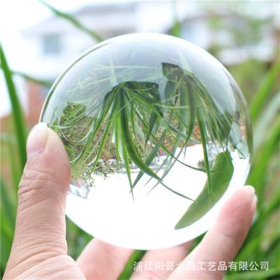 China Best Europe Quality Healing Sphere Photography Props Ball Gifts Glass K9 Crystal Ball Clear Sphere for sale