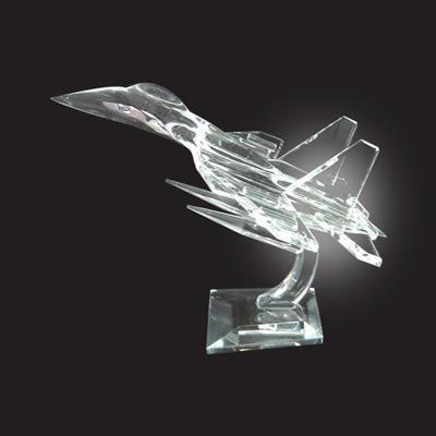 China Europe Wholesale Customize Cheap Crystal Fighter Crystal 3D Model For Weapon Model Enthusiast Souvenirs for sale