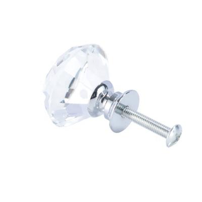 China Traditional Luxury Crystal Door Handle Interior Crystal Door Knobs For Interior Doors for sale