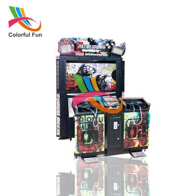 China Fun Colorful 42 Inch High Definition LCD Two Armies Battle Shooting Storm Game Console For Sale L00*11W700*H1500mm for sale