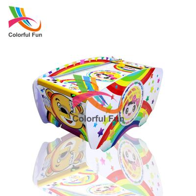 China Colorful fun is popular all over the world, fashion weather paddle, children's style air hockey L00*11W700*H1500mm for sale