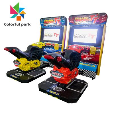 China ColorfulPark Guangzhou Plastic Dynamic Motor Gp Simulator Arcade Game Machine For Sale for sale