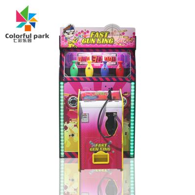 China Kids amusement electronic game plastic coin operated zombywar indoor shooting machine for sale