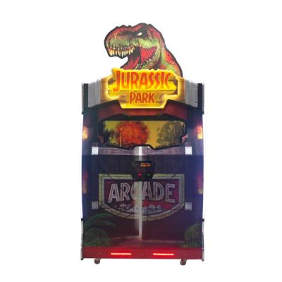 China Arcade Shooting Dinosaur Max Air Arcade Game-Machin Visual Coin Push Plastic Welcome for sale