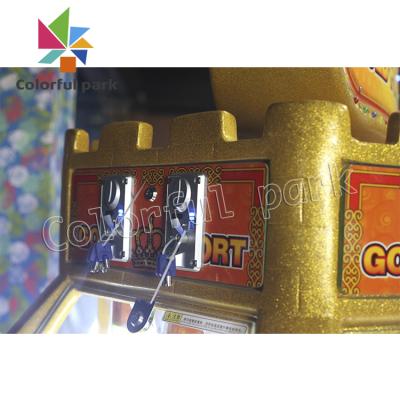 China New plastic colorful park ticket redemption game, coin pusher machines, lottery ticket for sale