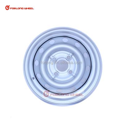 China 4JX13 4X100 Steel Car Wheel Steel Rim for sale