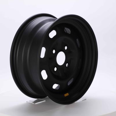 China Front/Rear Wheel Sports Side By Side UTV Wheel Steel Rim 6x14 4x110 For Front Tire 26x9R14 8x14 4x110 For Rear Tire 26x11R14 for sale