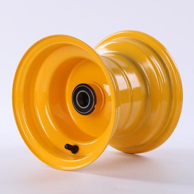 China 7.00x8 Garden Mower Wheel Steel Rim High Load Precision Lawn Turf Widely Used Car Wheels for sale