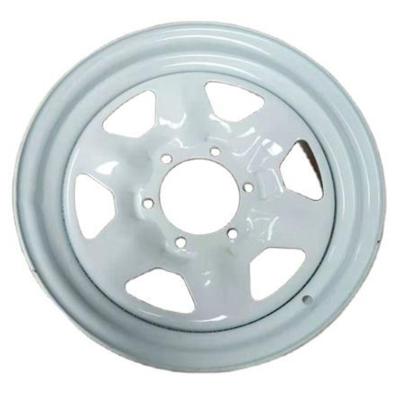 China High quality steel rim 15 holes 6X139.7 for SUV 4x4/car trailer/MVP 15x6.5 16x6.5 6 16 inch passenger car wheel rims for sale