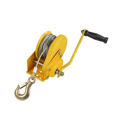 China China Manufacture AUTOMATIC Advanced Hand Winch Small Manual Worm Gear Hand Winch 1200lbs/550kgs for sale