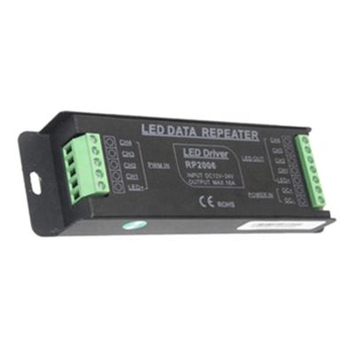 China RGB Controller/DMX512 Decoder/LED Dimmer China Factory Constant Voltage 4 Channel DMX System LED Power Repeater for sale