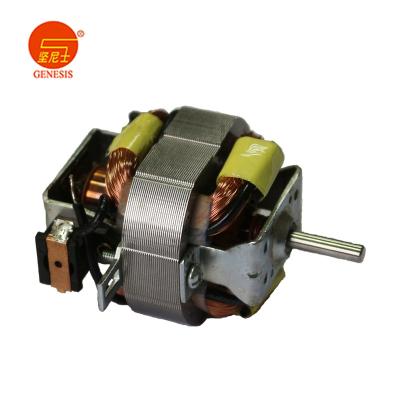 China 100-240V AC Motor Foldable Hair Dryer Motor Part for sale