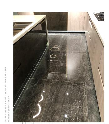 China Modern darker wavs 90 x180 full porcelain floor tiles tiles marble glazed tiles for living room for sale