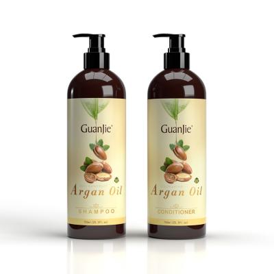 China Hair Care Private Label Organic Argan Conditioner And Shampoo For Female for sale