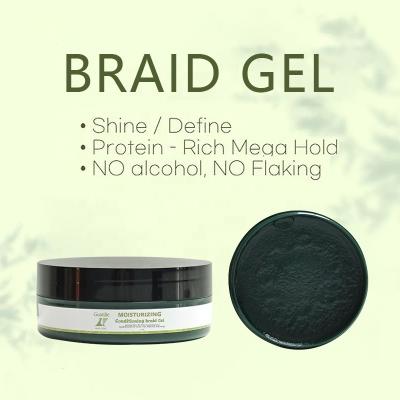 China Fast Shipping Organic Edge Control Magic Gel for Braids Private Label Extreme Hold Gel for sale