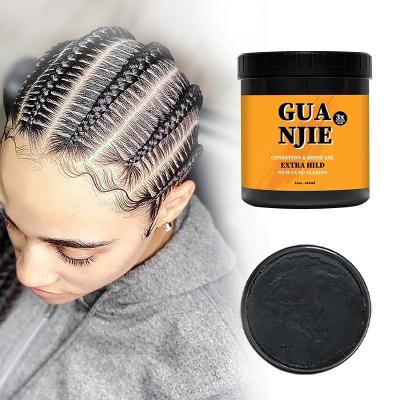 China Controle de bordas do cabelo Strong Hold Loc Gel And Braid Gel Shine Jam Cera Para El Cabello à venda