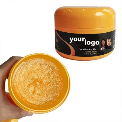 China Multi colors customize 4oz hair shine jam Edge Control for All types of African Hair for sale