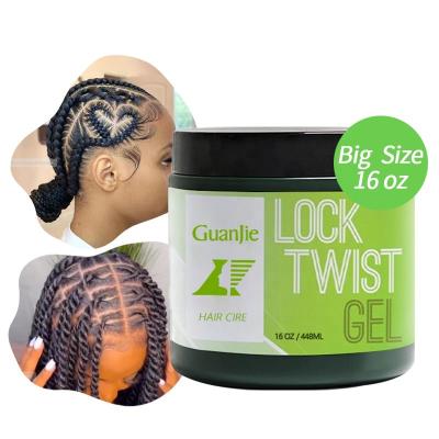 China No Flaking Extra Strong Hold Control Frizz Edge Control Lock Twist Gel Organic Smooths Anti Frizz Braid Gel For Braids for sale