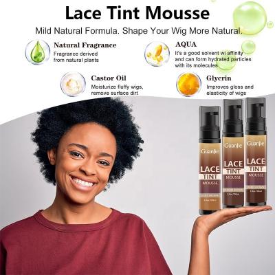 China Spinnfarbe für lockiges Haar Perücken Mousse Neuankunft Spinnfarbe Spray 3 Farbtöne Großhandel Spinnfarbe gefärbt Spinn Mousse zu verkaufen