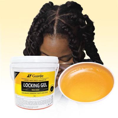 China Grote grootte vlechten gel glinster Jam Voor Afrikaanse Frizz Control Defineren van haar Perfectie Haar Langdurige styling Te koop