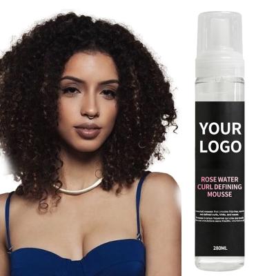 Cina Long Lasting Strong Hold Hair Mousse Foam Private Label Custom Scented Styling Curly Wig Braid Mousse in vendita