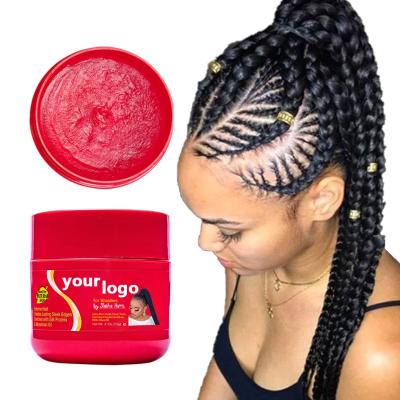 Cina Non grasso Loc N Twist Gel Chiara Treading Jam Hair Wax And Edge Control Super Strong Extreme Hold Glitter Shine Jam Braid Gel in vendita