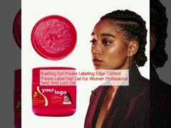 Braiding Gel Private Labeling Edge Control Private Label Hair Gel For Women Professional Twist And Lock Gel