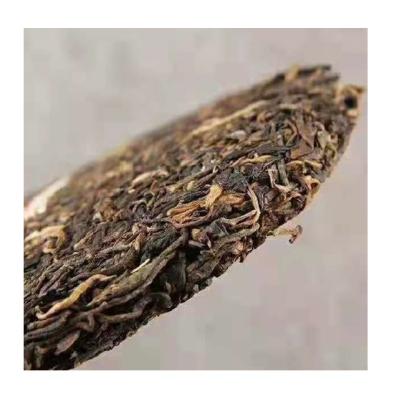 China Hot Selling Loose Tea Yunnan Bulang Mountain Pu'er Tea Big Leaf Brown For Detox Slimming Tea for sale