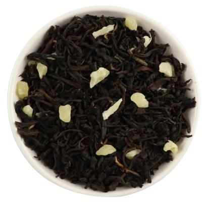 China Hot Premium Organic Loose Tea Flavor Lychee Black Tea Loose Leaf Tea With Black Tea Cans Package for sale