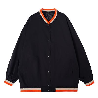 China Custom Logo Spring and Autumn Light Weight Plain Button Baseball Bomber Men's College QUICK DRY QUICK DRY Jackets for sale