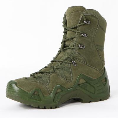 China Outdoor Breathable High Top Combat Boots Men Shoes Ankle Height Increasing Training Desert Tactical Boots for sale