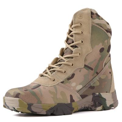 China Outdoor Sports Shoes Desert Men Ankle Boots Curved Safety Training Tactical Boots Work Boots for sale