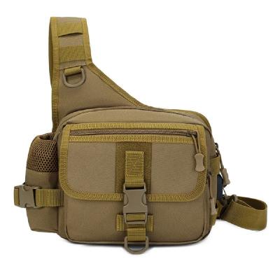 China Waterproof Durable Comfort Waist Fanny Pouch Cross Body Chest Pack Storage Tactical Hip Bags Fishing Tackle Sling Bag for sale