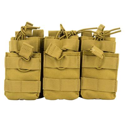 China Durable Comfort JPC Vest Tactical Mag Holder Outdoor Molle Holster Triple Magazine Pouch for sale