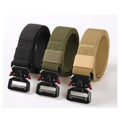 China Durable Comfort Survival Safety Combat Belt Training Heavy Duty Unisex Adjustable Comfortable Tactical Belt for sale