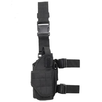 China Water Proof Tactical Thigh Holster Leg Harness Molle Pouch Molle Pouch Drop Leg Right Handed Holster for sale