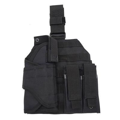 China Durable Tactical Adjustable Detachable Rig Contract Leg Drop Holster Molle Comfort Firearm Modular Leg Panel Pouch for sale