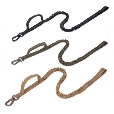 China Portable Tactical Heavy Duty Belt Nylon Reflective Soft Nylon Pet Rope Dog Leash for sale