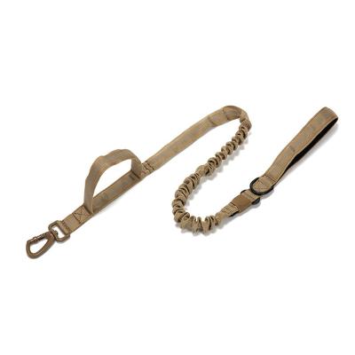 China Portable Durable Adjustable Tactical Nylon Dog Collar Medium Large Dogs Training Hunting Dog Leash for sale