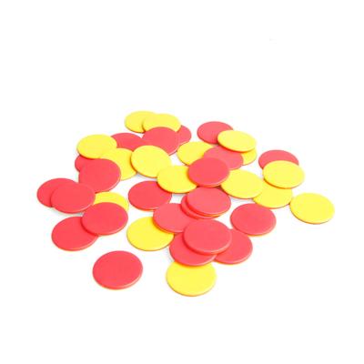 China Plastic Educational Count Maths Toys Two Color Counters Red/Yellow Educational Count, Matching 200 Structuring Set for sale