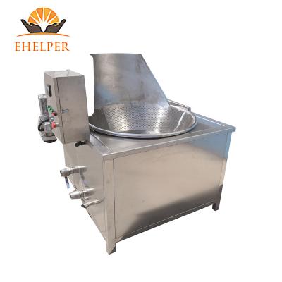 China Hotels Automatic Plantain Chips Frying Machine Batch Fryer Peanut Frying Machine for sale