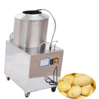 China Industrial Commercial Electric Vegetable Processing Plant Apple Skin Removing Peeler Hollow Puncher Slicer Machine for sale