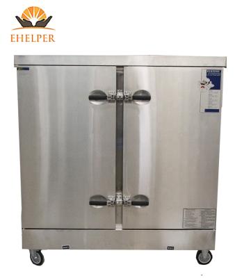 China commercial vegetable processing plant bun steamer gas rice steamer cabinet/mochi steamer for sale