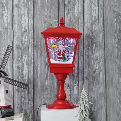 China Christmast Ornament Nightmare Before Home Christmas Led Lamps Stone Vintage Table Top Lamp for sale